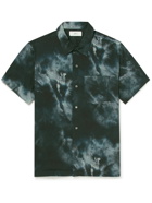 Mr P. - Spray-Dyed Organic Cotton Shirt - Blue