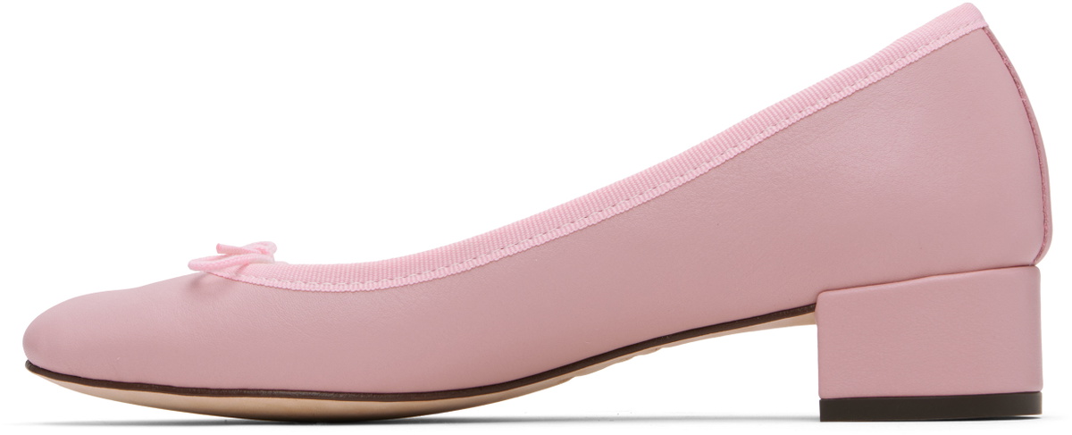 Repetto SSENSE Exclusive Pink Camille Heels