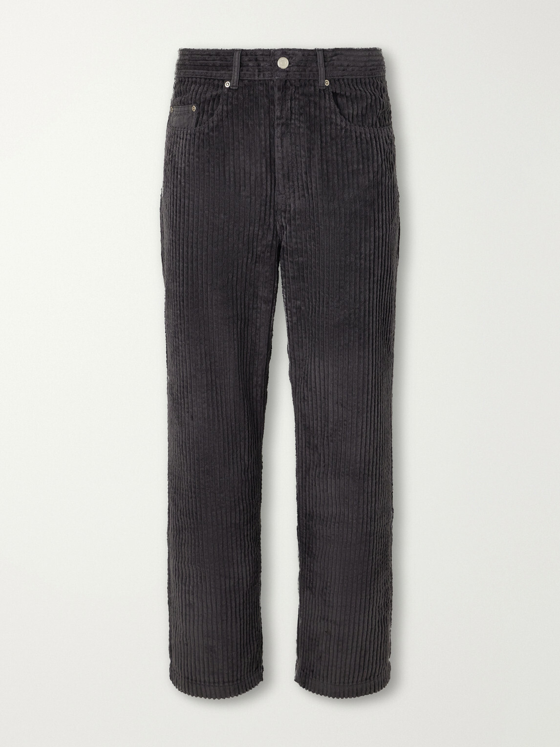 mfpen - Generation Straight-Leg Cotton-Corduroy Trousers - Gray