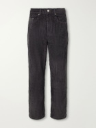 mfpen - Generation Straight-Leg Cotton-Corduroy Trousers - Gray