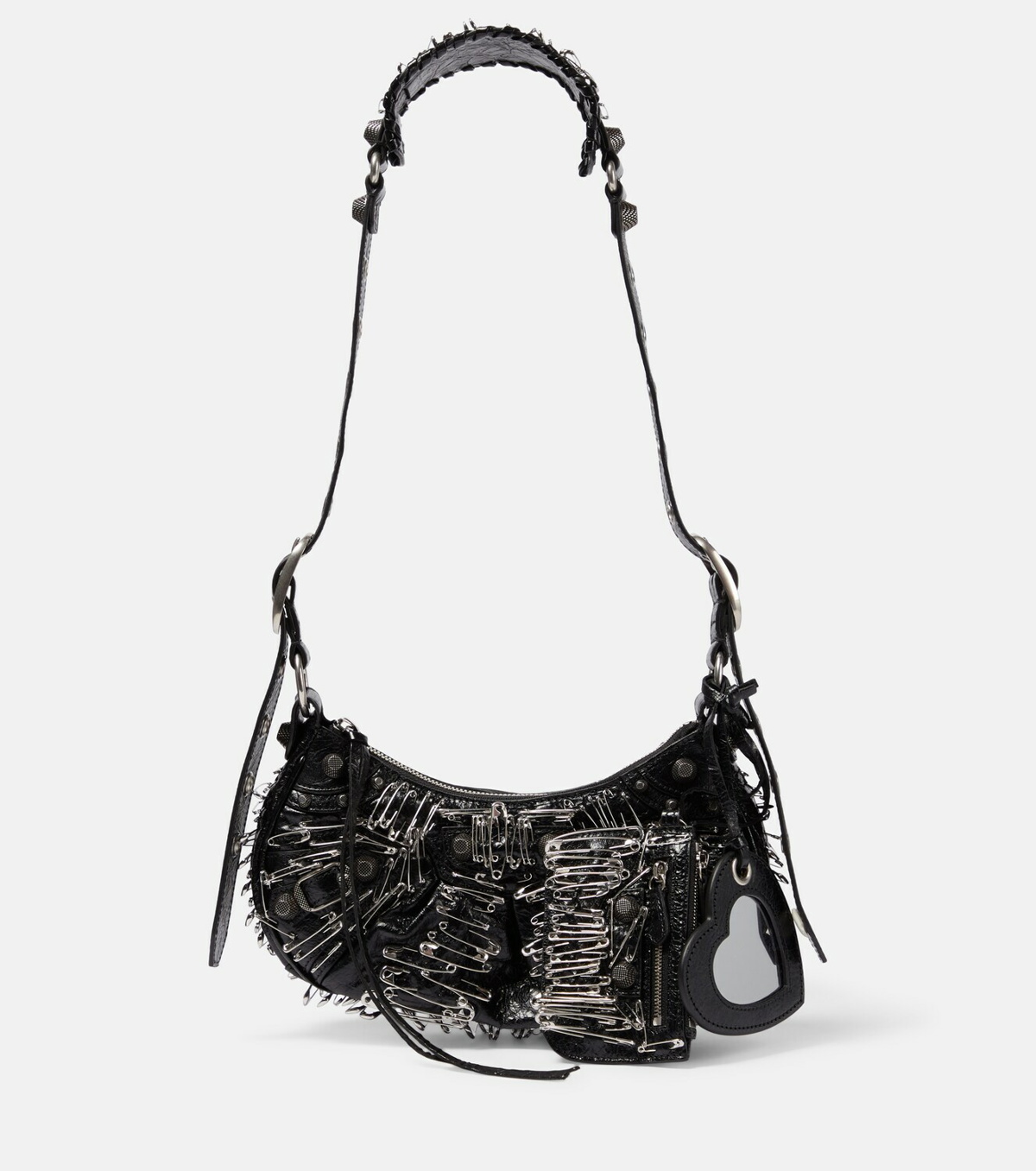 Balenciaga Cagole Xs Leather Top-Handle Bag