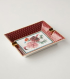 La DoubleJ Birdbloom porcelain ashtray