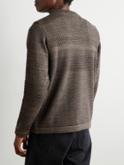 S.N.S. Herning - Fisherman Wool Rollneck Sweater - Brown