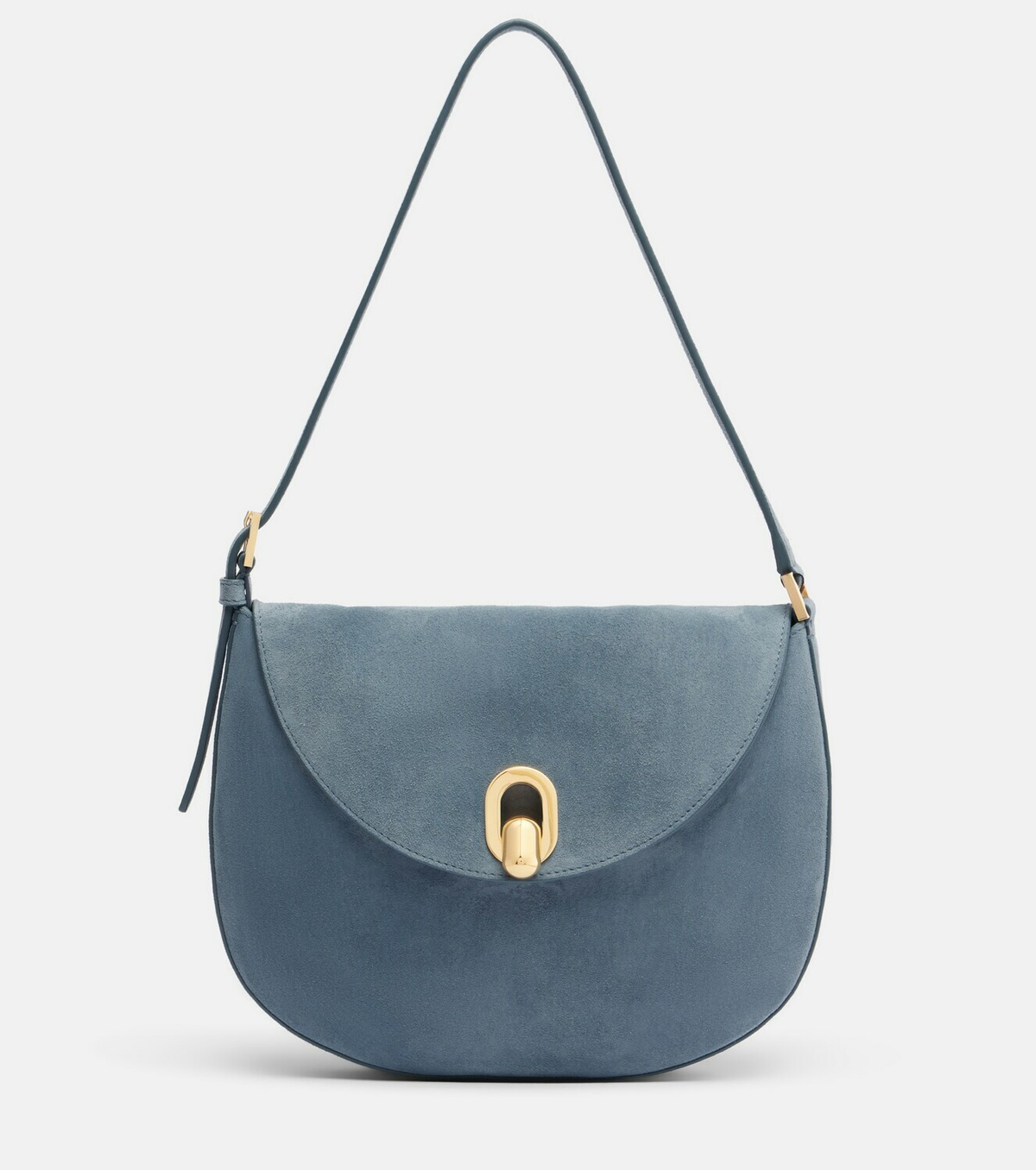 Savette Tondo Small suede shoulder bag