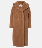 Max Mara Wool and silk teddy coat