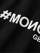 Moncler Grenoble - Slim-Fit Logo-Appliquéd Cotton-Jersey T-Shirt - Black