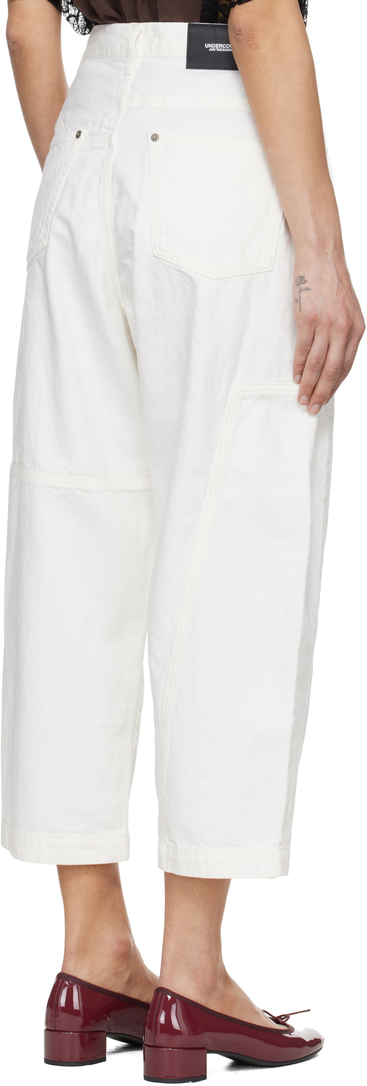 UNDERCOVER White UP1F1503-1 Jeans