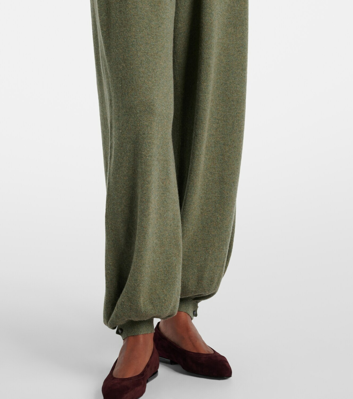 Loro Piana Cashmere wide-leg pants