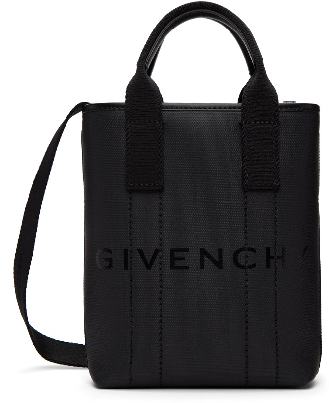 Photo: Givenchy Black Coated Canvas Bag