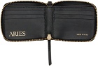 Aries Black Carabiner Wallet