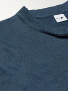 NN07 - Dylan Linen T-Shirt - Blue