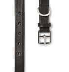 Anderson's - 2.5cm Black Leather Belt - Black