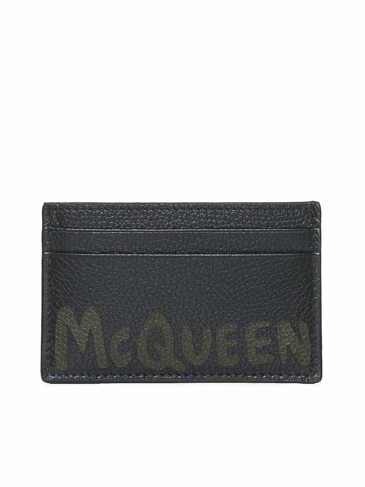 Alexander Mcqueen Skull Crocodile-effect Leather Wallet