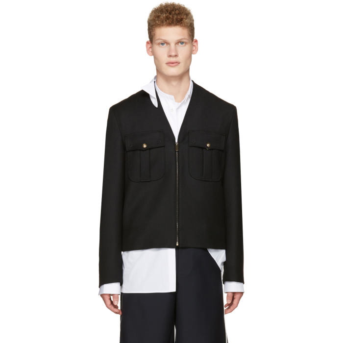 Photo: Maison Margiela Black Military Jacket