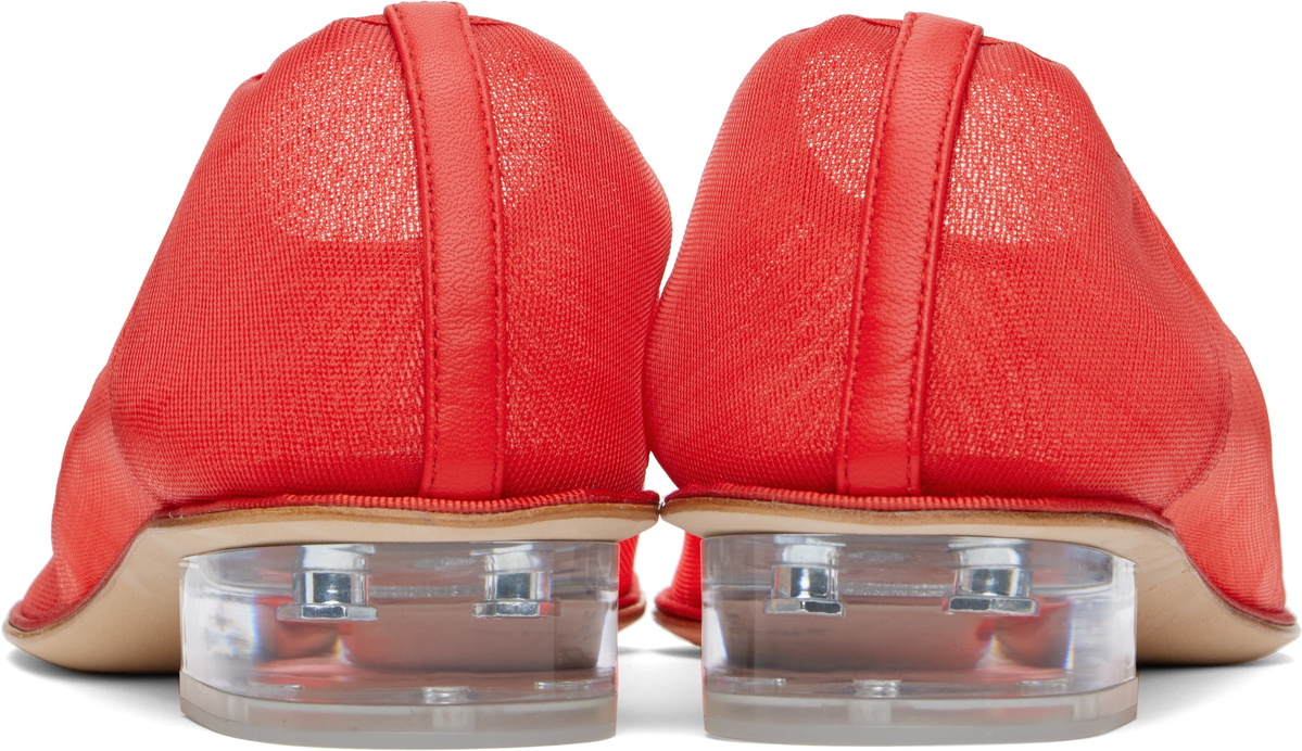 Studio Amelia Red Vestige Ballerina Flats
