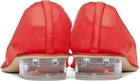 Studio Amelia Red Vestige Ballerina Flats