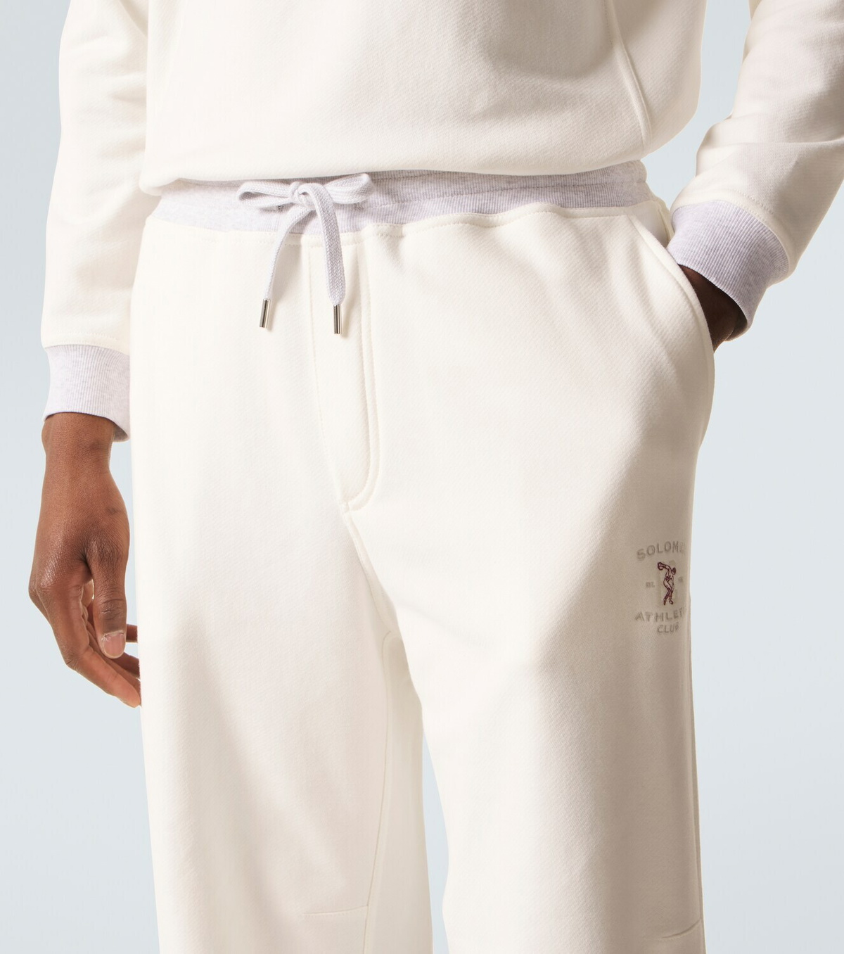 Brunello Cucinelli Cotton jersey sweatpants
