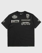By Parra MEDIA TRAINING TEE Black Mens Shortsleefe