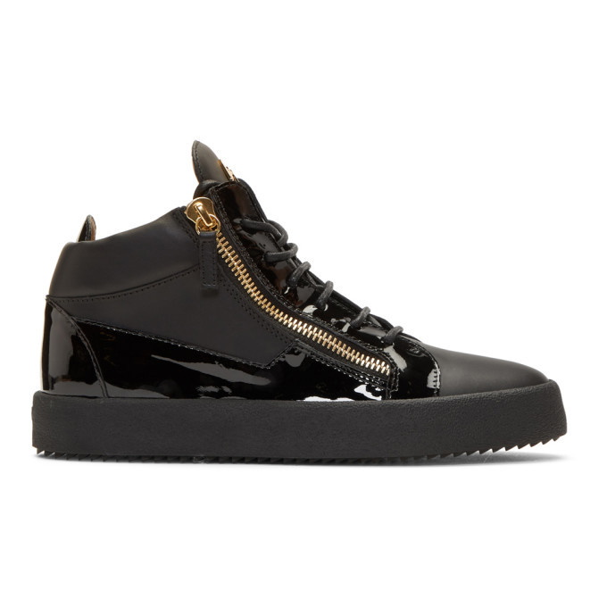 Photo: Giuseppe Zanotti Black May London High-Top Sneakers