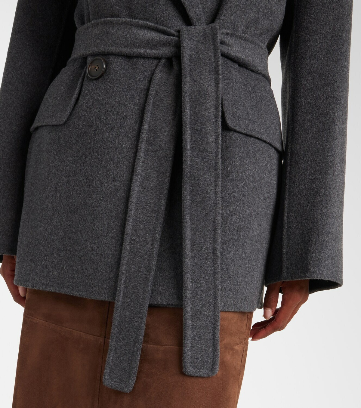 'S Max Mara Ornella belted virgin wool coat