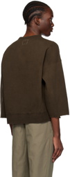 visvim Brown Ultimate Jumbo Sweatshirt