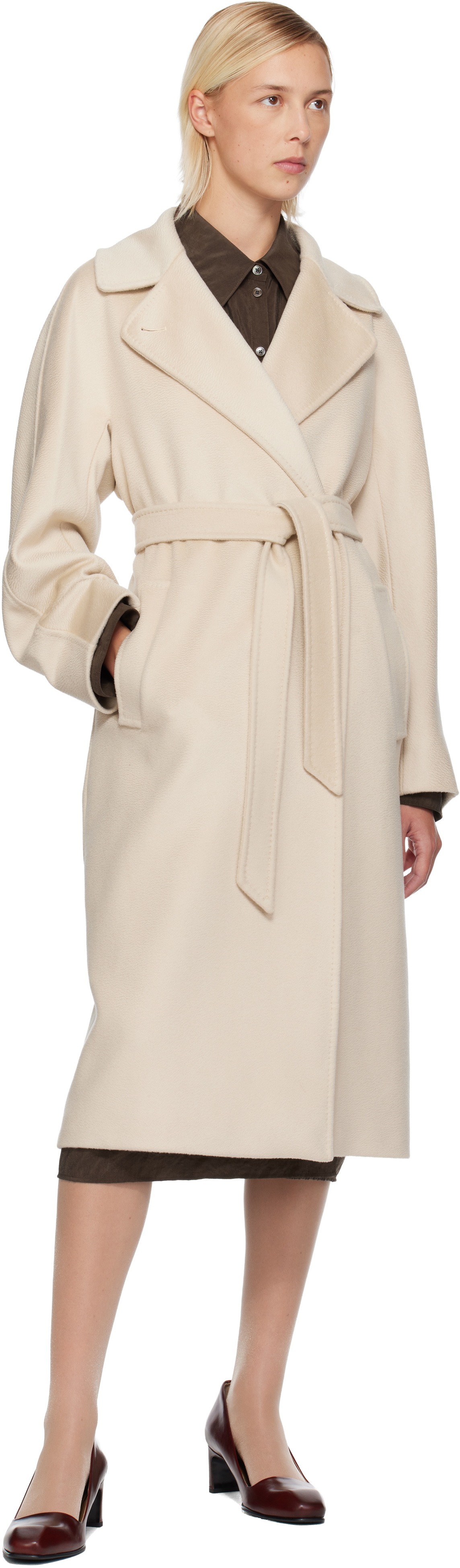 Weekend Max Mara Beige Resina Coat
