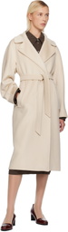 Weekend Max Mara Beige Resina Coat
