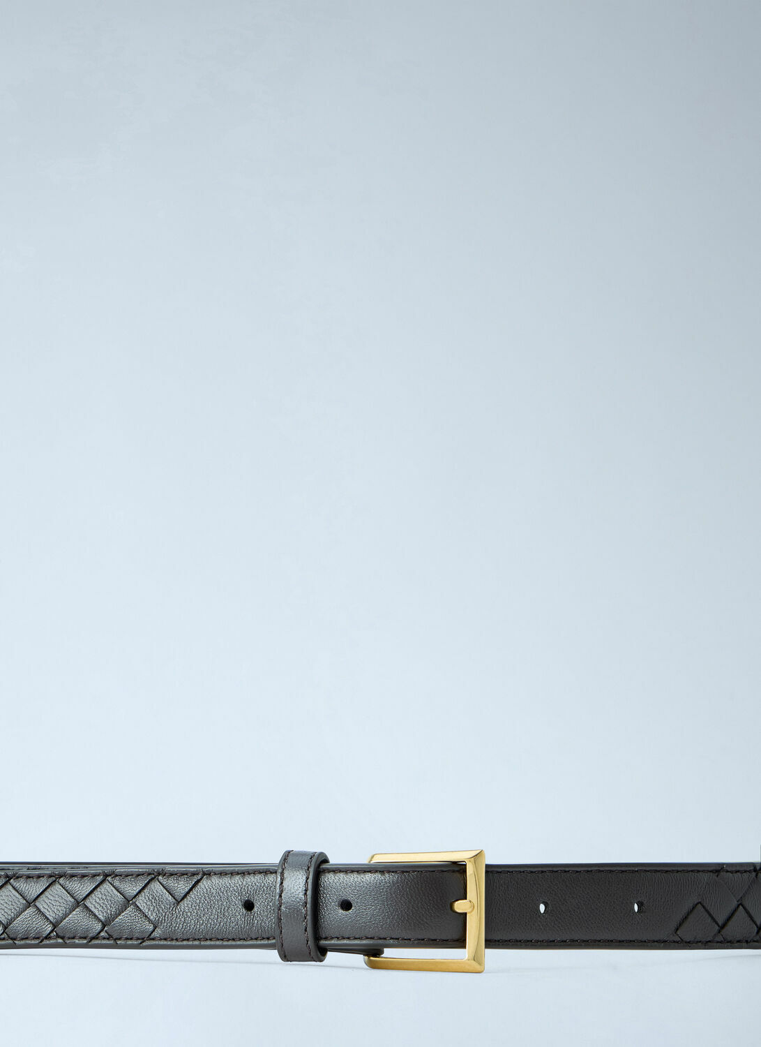 Bottega Veneta Solo Leather Belt