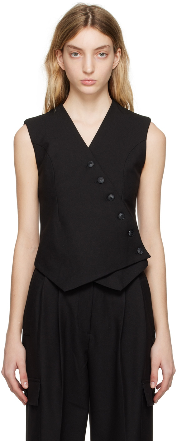 The Frankie Shop Black Maesa Vest