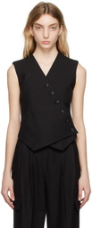 The Frankie Shop Black Maesa Vest