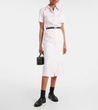 Tod's Cotton-blend shirt dress