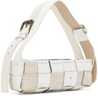 HODAKOVA White Buckle Baguette Bag