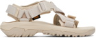 Teva Off-White Hurricane Verge Sandals