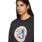 Baja East Black Stallion Medallion Long Sleeve T-Shirt