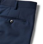 Caruso - Navy Aida Slim-Fit Wool and Mohair-Blend Suit Trousers - Blue