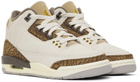 Nike Jordan Kids Beige Air Jordan 3 Retro Big Kids Sneakers