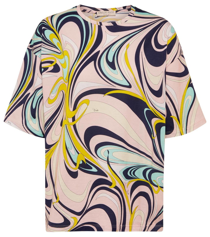 Photo: Pucci Printed cotton T-shirt