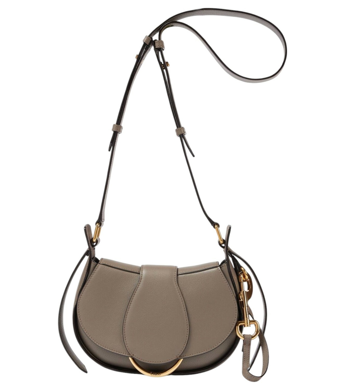 クロエ Chloe Ride Shoulder Bag Chloe Ride Flap Shoulder Bag in Smooth Calfskin | Neiman Marcus