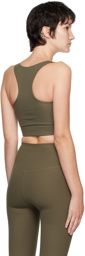 Girlfriend Collective Khaki Paloma Sport Bra