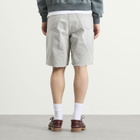 BEAMS Men's Damage Denim Shorts in Fade Chacoal
