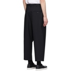 Comme des Garcons Homme Black Tropical Wool Trousers