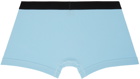 TOM FORD Blue Stretch Boxer Briefs