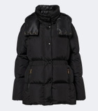 Moncler Agneux hooded padded-down jacket