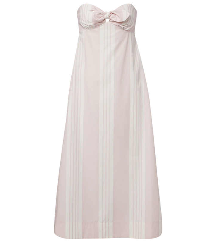 Photo: Posse Rosie striped cotton midi dress