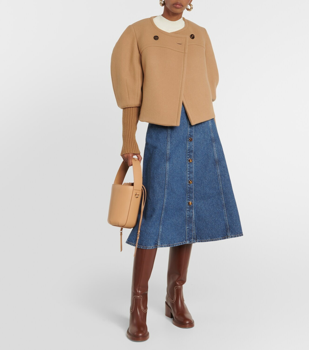 Chloé Wool-blend jacket Chloe