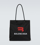 Balenciaga - Explorer logo-embroidered tote bag