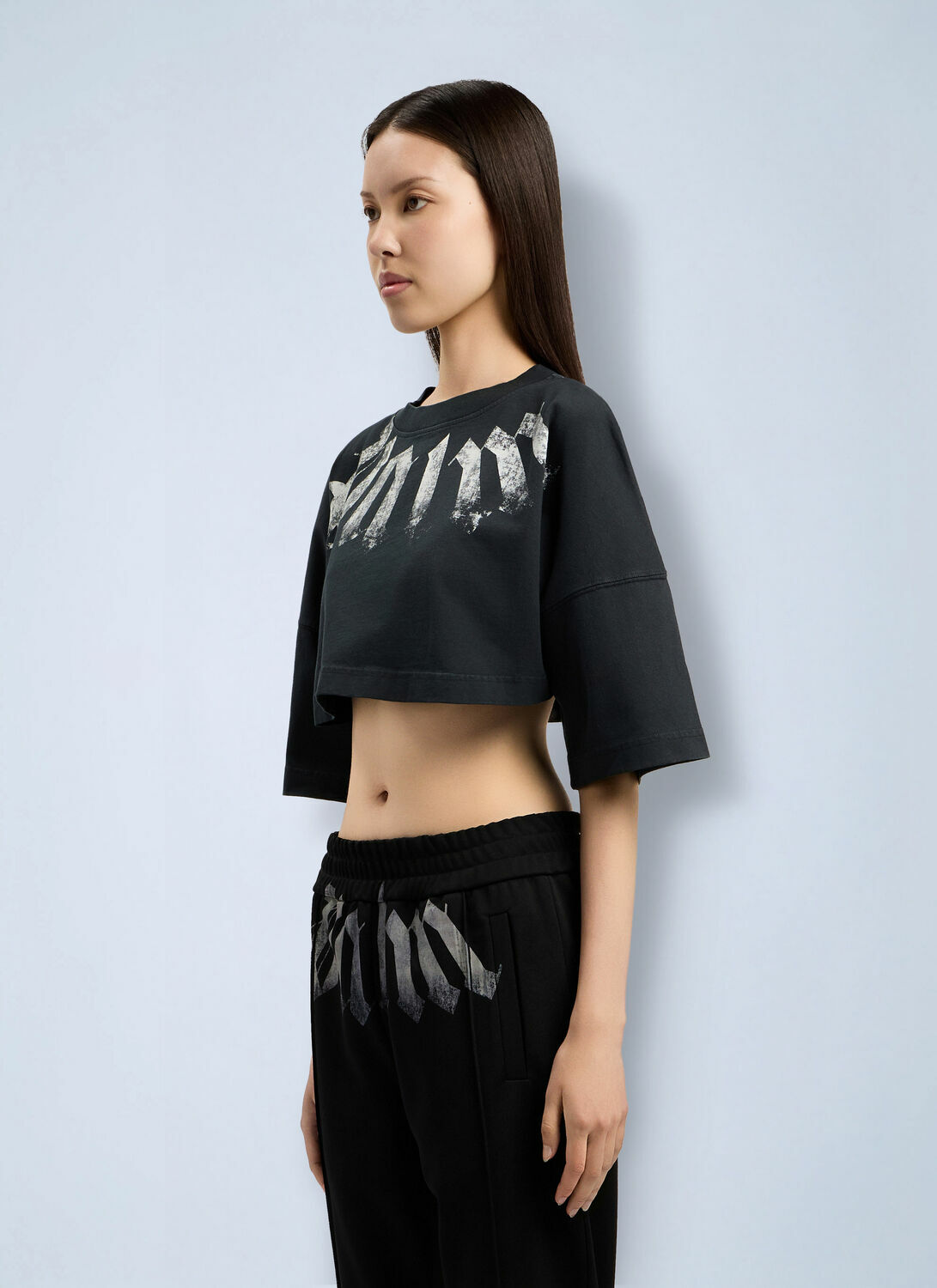 Palm Angels Big Neck Logo Mini T-Shirt