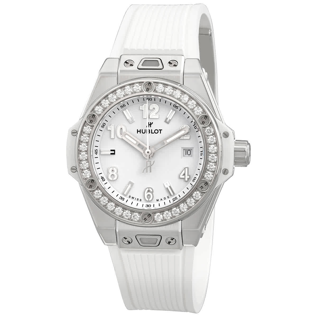 Hublot Big Bang One Click Automatic Diamond Ladies Watch 485.SE.2010.RW.1204