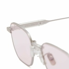 Gentle Monster Women's Catta Optical Glasses in Silver/Pink 