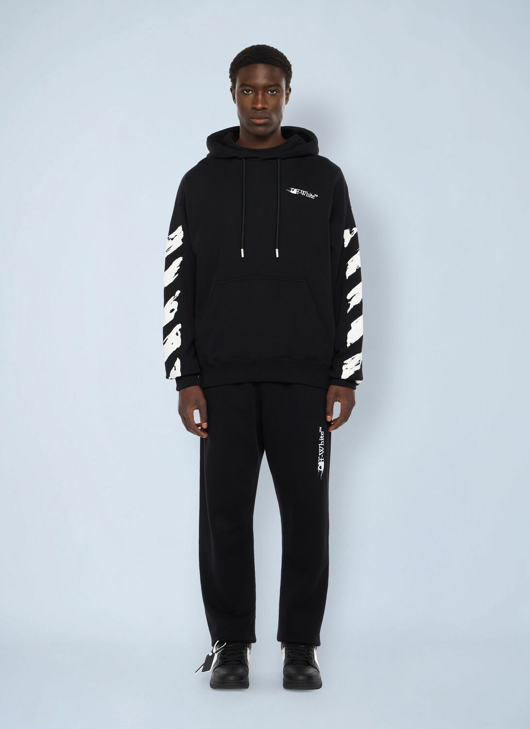 Off-White Ink Arrow Skate Hooded Sweatshirt